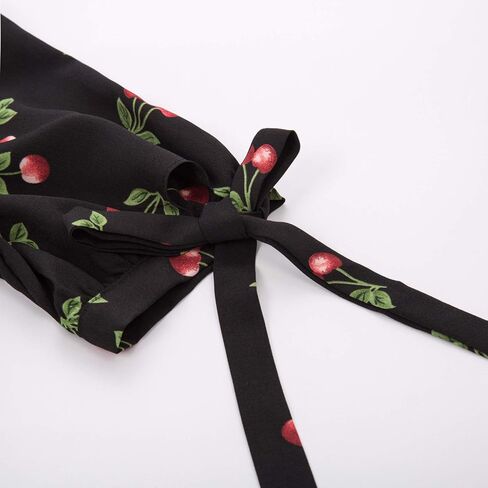 Belle Poque Women's V Neck Puff Sleeve Blouse Vintage Shirts for Women 1950s in Kuwait