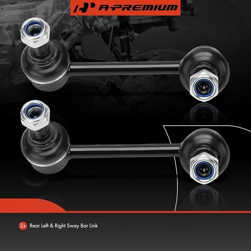 A-Premium 2 x Rear Sway Bar Links Stabilizer Bar Links, Compatible with Mitsubishi Montero 2001 2002 2003 2004 2005 2006 in Saudi Arabia