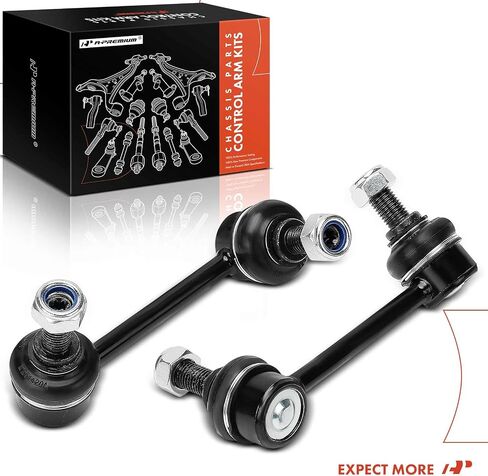 A-Premium 2 x Rear Sway Bar Links Stabilizer Bar Links, Compatible with Mitsubishi Montero 2001 2002 2003 2004 2005 2006 in Saudi Arabia