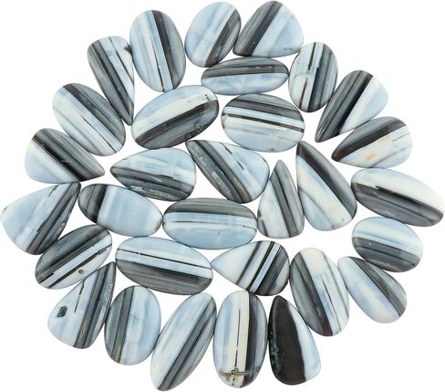 Natural Black Tourmaline Gemstones Wholesale Cabochons Lot, Jewelry Making Loose Gemstone, Polished Gems, DIY, Wire Wrapping, Reiki, Healing, Bulk Gemstone Deal, 50 Carat Lot (Black Tourmaline) in Saudi Arabia