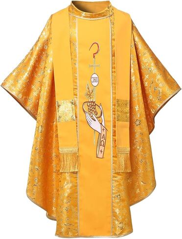 BLESSUME رجال الدين الجاكار Chasuble رداء الكاهن الكاثوليكي in Kuwait