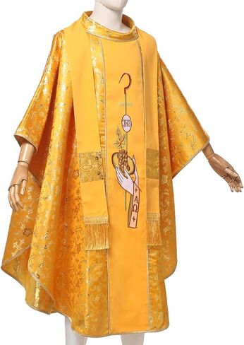 BLESSUME رجال الدين الجاكار Chasuble رداء الكاهن الكاثوليكي in Kuwait