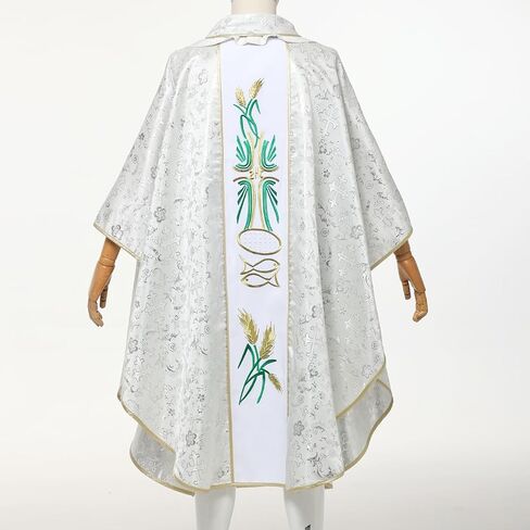 BLESSUME رجال الدين الجاكار Chasuble رداء الكاهن الكاثوليكي in Kuwait