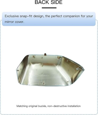 غطاء غطاء مرآة بديل مباشرة متوافق مع 2008-2016 Ford F250 F350 Super Duty Towing Mirror Chrome in Kuwait