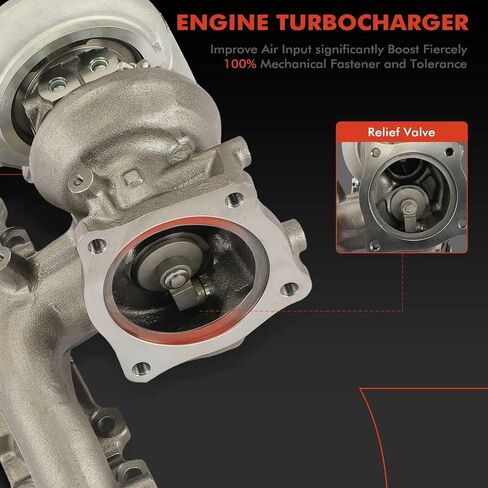 A-Premium TD04HL6 Complete Turbocharger Turbo Kit with Actuator and Gasket Compatible with Hyundai Sonata 2015-2019, Santa Fe 2019-2020, Santa Fe Sport 2017-2018 & Kia Optima, Sorento - # 9012401080 in Saudi Arabia
