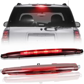 High Mount Stop Light LED Third Brake Light Fit For 2002-2009 Chevy Trailblazer GMC Envoy Rear 3rd Brake Lamp Buick Rainier Isuzu Ascender Oldsmobile Bravada Cargo Light(RED)