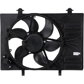 TRQ Radiator Cooling Fan Assembly Compatible with 2018-2021 Ford EcoSport