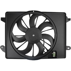 AUTOKAY AC Radiator Cooling Fan for Chrysler 300 for Dodge Challenger for Charger 2009-2018 Engine Cooling Fan 68050129AA CH3115169 CH3115169Q CR67014A