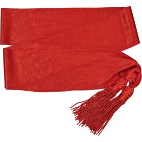 وشاح الخصر الحريري الموحد لضباط الحرب الأهلية (أحمر مدفعي) عالي الجودة - منتجات إعادة تمثيل ACW