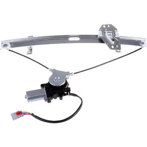 Power Window Lift Regulator on Front Left Drivers Side with Motor Assembly Replacement for 1998-2002 Honda Accord 4 Door 72250S84A02 72250S84A03
