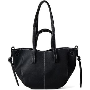 Leather Purses for Women Trendy Leather Shoulder Bag Faux Purse Faux Leather Tote Bag With Magnetic Closure