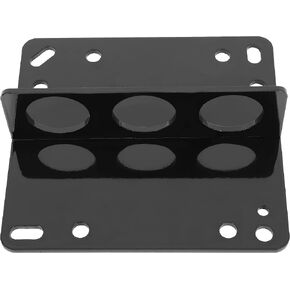 KUAFU Engine Lift Plate Compatible with Chevrolet Chevy Ford SBC BBC LSX Engine Motor Carb Carburetor Hoist Black Lifting Stand Hoist Plate Bracket
