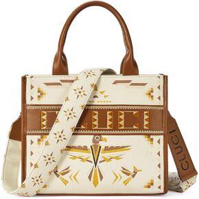 CLUCI Tote Bag for Women,Western Purses Shoulder Handbags Canvas Aztec Crossbody Bag Hobo Bag