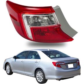 labwork Left Tail Light Replacement for Toyota Camry 2012 2013 2014 Driver Side Lamp Rear LH 8156006470 TO2804114