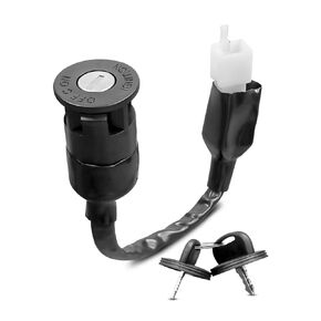 Ignition Key Switch Replacement Fit for Yamaha Raptor 90 YFM90 2016-2023 Replace BD3-H2510-00-00 BD3-H2510-10-00, Ignition Switch with Keys