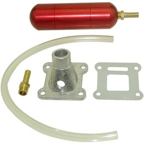 2 Stroke Boost Power Bottle Intake Pipe For 47cc 49cc Mini Dirt Pocket Bike ATV Quad