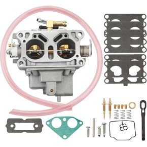 Dasbecan Carburetor Kit Compatible with Kawasaki Mule 3010 3000 3020 2001-2008 Trans 4x4 Carb kit Replace#15003-2766 11060-2479 11060-2477 11061-2091 11060-2087 11060-2088