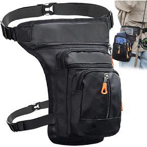 DEILAI Fishing Backpack, Lightweight Fishing Sling Bag with Plenty of Storage Space, Tackle Box Backpack with Rod Holder for Fly Fishing and Gifts for Men and Women