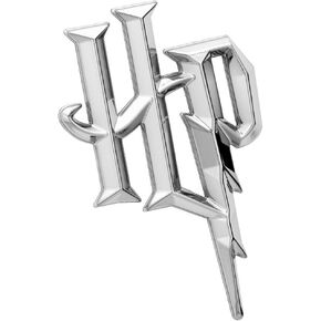 Fan Emblems Harry Potter 3D HP Logo Car Badge (Chrome)