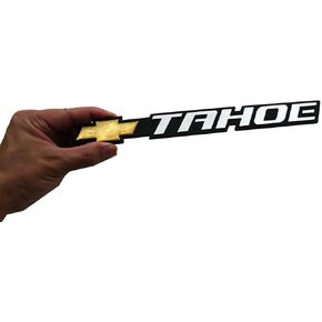 1Pc Tahoe Bowtie Emblem Front Door/Tailgate Front Badge Nameplate Fit for 01-06 Tahoe 15126054 (Yellow)