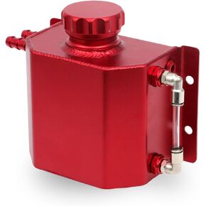 SCITOO Coolant Reservoir Bottle 1L Universal Coolant Overflow Tank Red