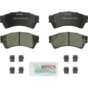 BOSCH BC1164 QuietCast Premium Ceramic Disc Brake Pad Set - Compatible With Select Ford Fusion; Lincoln MKZ, Zephyr; Mazda 6; Mercury Milan; FRONT