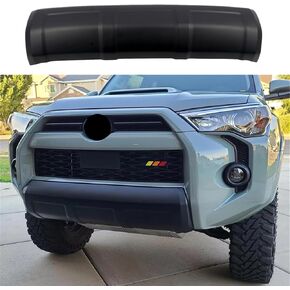 for Toyota 4Runner TRD Pro Off-Road 2014-2024 Matte Blackout Front Lower Valance Panel Bumper Molding Replacement 1PC Car Accessories (Not fit for the Limited, SR5, TRD Sport Version)