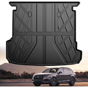 Original Floor Mats & Trunk Mat for 2019-2024 Mercedes-Benz G Class/AMG G63 SUV/G500/G550 Accessories - All Weather TPE Floor Liners & Cargo Liner for Benz G Class/AMG G63 SUV/G500/G550, Black
