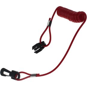 432230 Boat Emergency Stop Kill Switch Lanyard, 393079 392288 Universal Outboard Engine Motor Urgent Stop Switch Key Safety Connector Lanyard Cord for Johnson Evinrude OMC Sierra
