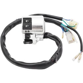 Left Control Switch Turn Signal Horn Headlight for Honda Shadow 600 VLX VT600C/VT600CD 1999-2003, OEM# 35020-KW9-920