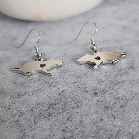 NOUMANDA Fashion Cute Mouse Engraved Heart Pendant Necklace Simple Animal Copper Jewelry in Saudi Arabia