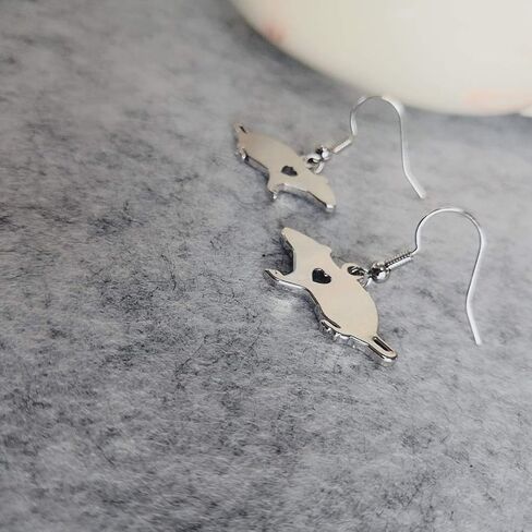 NOUMANDA Fashion Cute Mouse Engraved Heart Pendant Necklace Simple Animal Copper Jewelry in Saudi Arabia