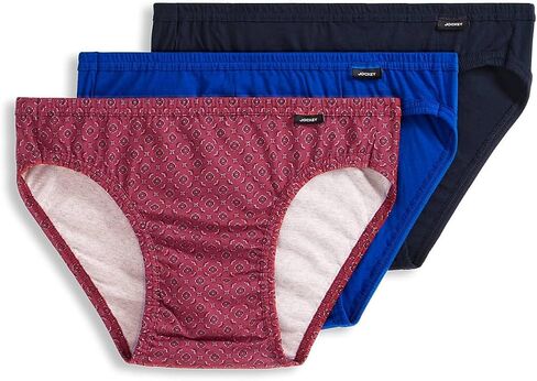 Jockey Men's Underwear Elance Bikini - 3 Pack in Saudi Arabia