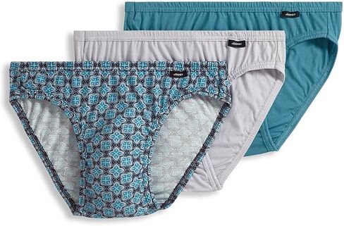 Jockey Men's Underwear Elance Bikini - 3 Pack in Saudi Arabia
