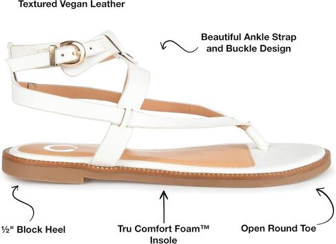 Journee Collection Women's Flat Sandals in Saudi Arabia