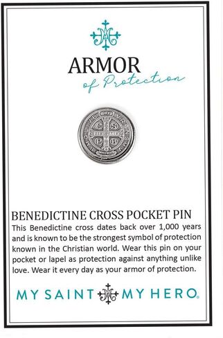 دبوس جيب متقاطع لدرع الحماية من My Saint My Hero in Kuwait