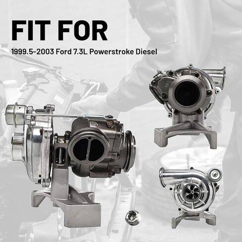 تحديث EBP صمام Powerstroke ديزل توربو الركيزة ومبيت العادم لفورد 7.3L Powerstroke 1999.5-2003 in Kuwait