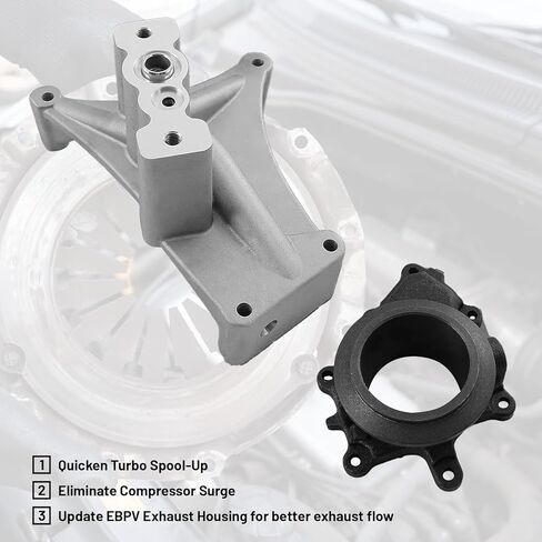 تحديث EBP صمام Powerstroke ديزل توربو الركيزة ومبيت العادم لفورد 7.3L Powerstroke 1999.5-2003 in Kuwait
