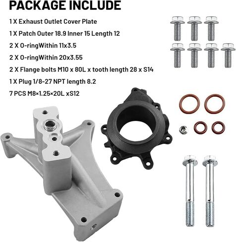تحديث EBP صمام Powerstroke ديزل توربو الركيزة ومبيت العادم لفورد 7.3L Powerstroke 1999.5-2003 in Kuwait