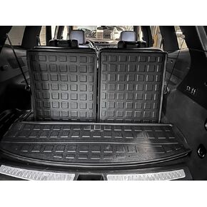 Premium Cargo Liner for Cadillac XT6 2020-2025 - 100% Protection - Custom Fit Car Trunk Mat - All-Season Black Cargo Mat - 3D Shaped Laser Measured Trunk Liners for Cadillac XT6