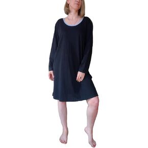 Happy People The Most Comfortable 100% Cotton Tricot Nightgowns for Womens Plus Size Large-5X / Long Sleeve