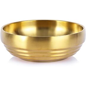 Gold Decor Key Holder Bowl, 7.5-Inch Key Bowl for Entryway Table - Decorative Gold Bowl for Keys, Jewelry, Candy, and Small Items - Ideal for Kitchen, Living Room, Bedroom, Office, or Gift Giving