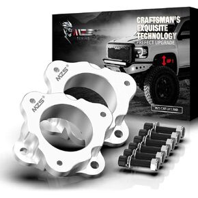 MZS 3 inch Front Leveling Kit Lift Strut Spacers Compatible with 2007-2025 Tahoe Silverado Sierra Suburban Yukon 1500/2007-2013 Avalanche 2WD 4WD