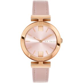 Ted Baker Darbey Pink Leather Strap Watch (Model: BKPDAF2029I)