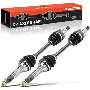 A-Premium Pair (2) Front CV Axle Shaft Assembly Compatible with Yamaha Big Bear 400 2002 2003 2004 2005 2006, Driver and Passenger Side, Replace# 5FU-F510F-00-00, 5GH-2510J-00-00