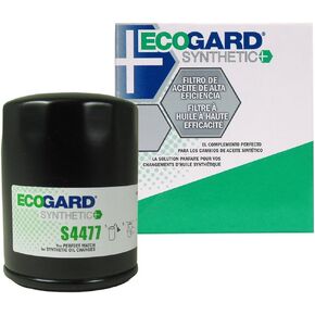 ECOGARD S4477 Premium Spin-On Engine Oil Filter for Synthetic Oil Fits Toyota Camry 2.4L 2002-2011, RAV4 2.4L 2004-2008, Highlander 2.4L 2002-2007, Solara 2.4L 2002-2008, Celica 1.8L 2000-2001