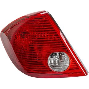 TYC Left Tail Light Assembly Compatible with 2005-2010 Pontiac G6