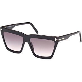Tom Ford EDEN FT 1110 Black/Smoke Shaded 56/14/140 women Sunglasses