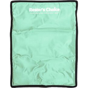 Rester's Choice Ice Pack for Injuries reusable - (Standard Large: 7x12) for Hip, Shoulder, Knee, Back - Hot & Cold Compress for Swelling, Bruises, Surgery - Heat & Cold Therapy
