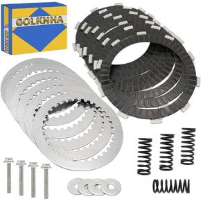 طقم القابض وزنبرك لوحة الاحتكاك متوافق مع Yamaha R3 YZFR3 YZF-R3 MT 03 2015-2024 OEM # 1WD-E6331-00-00 1WD-E6324-00-00